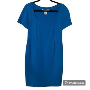 Diane von Furstenberg Blue Linnie Dress Womens Size 10